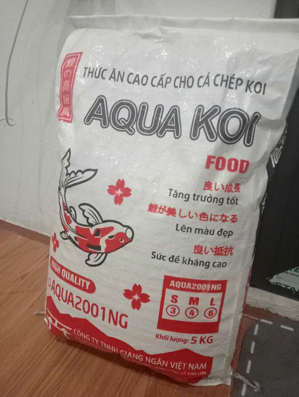 AQUA KOI FOOD -  Lựa chọn số 1 của các chuyên gia và người chơi Koi chuyên nghiệp2583219