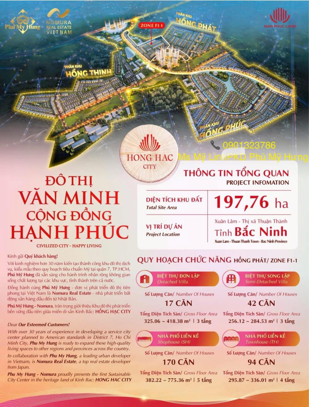 Chính thức mở bán Hồng Hạc City Phú Mỹ Hưng - Vị trí vàng tại Thuận Thành, Bắc Ninh - Sổ hồng lâu dài!2603253