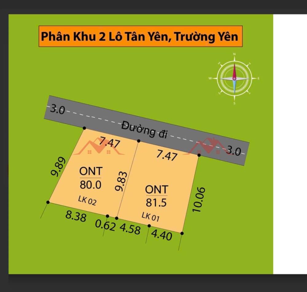 CHÍNH CHỦ BÁN LÔ ĐẤT 80M TẠI TRƯỜNG YÊN-CHƯƠNG MỸ-HÀ NỘI2617329