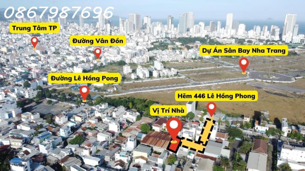 Bán hoặc Cho Thuê Nhà 3 Tầng Hẻm Lê Hồng Phong, Nha Trang - 6 Phòng Ngủ, Giá 28 Triệu/m²2325516