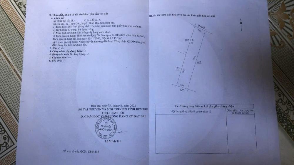 BÁN Nhà Chính Chủ - Giá Tốt Tại Xã Thừa Đức, Bình Đại, Bến Tre2518467