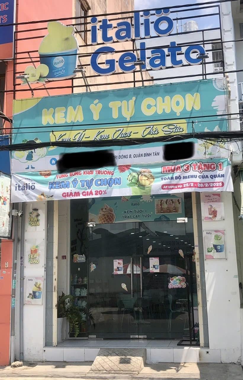 CHÍNH CHỦ SANG NHƯỢNG QUÁN KEM GELATO TẠI BÌNH TÂN TP HCM2681140