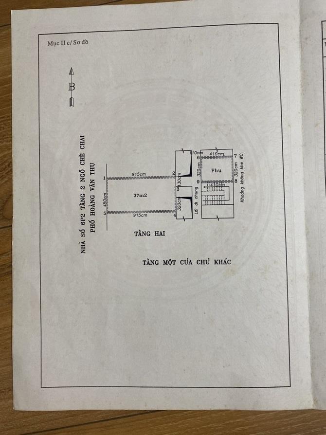 Cần Bán Nhà Tập Thể Số 23 gác 2 Ngõ 100 Hoàng Văn Thụ-Hồng Bàng- Hải Phòng2319862