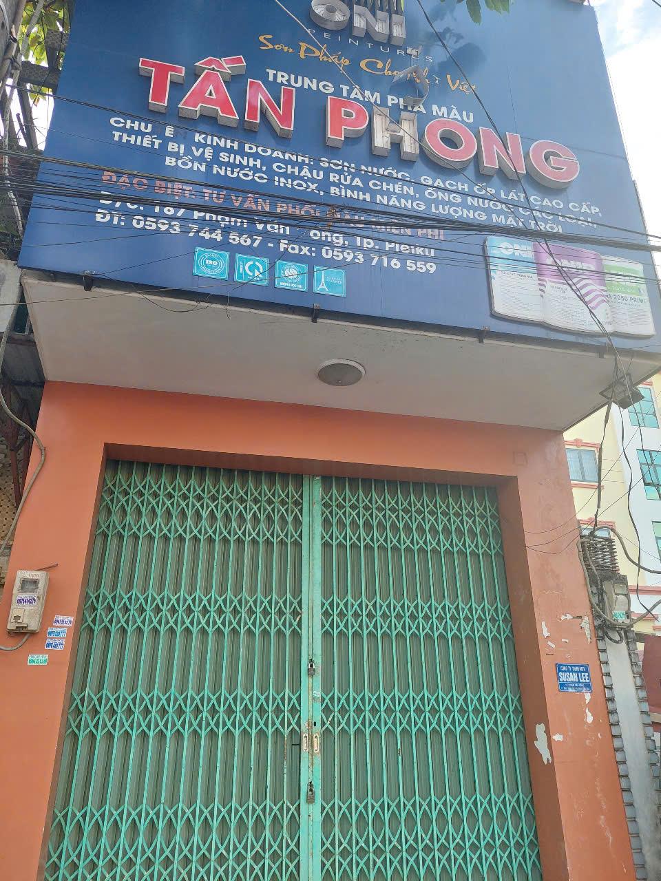 Cho thuê kinh doanh lâu dài Số 187 Phạm Văn Đồng, Tp Pleiku.2466759