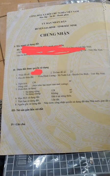 CC Bán đất mặt QL17 giáp Sân Bay Gia Bình Bắc Ninh2480367