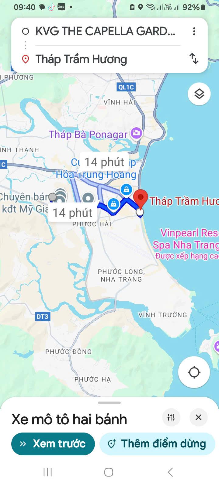 Bán Nhà Liền Kề Khu Đô Thị Mới Tại Nha Trang - Cách Biển - Tháp Trầm Hương 2km.2473676