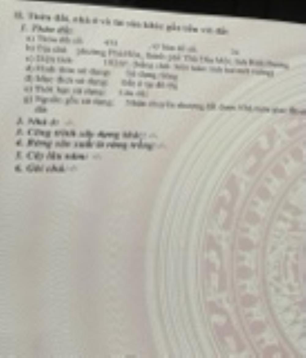 ĐẤT CHÍNH CHỦ- CẦN BÁN LÔ ĐẤT tại Phường Phú Hòa, Thủ Dầu Một, Bình Dương2457823