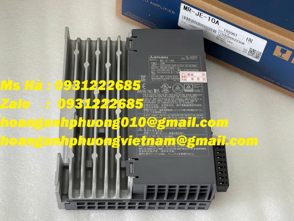 Bộ driver dòng JE series hàng nhập MR-JE-10A mitsubishi2544984