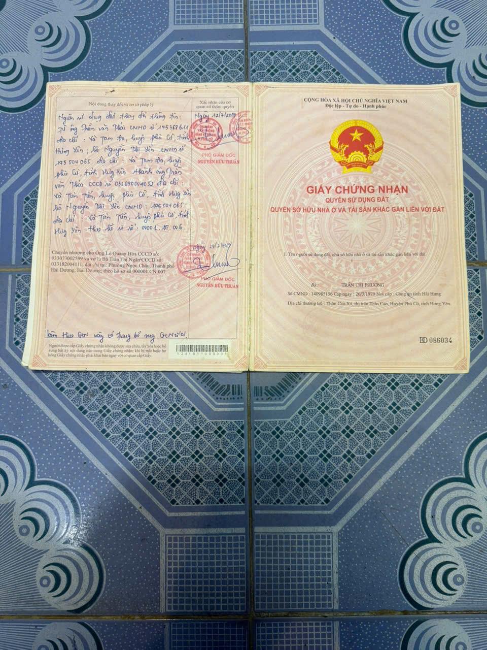 ĐẤT ĐẸP - GIÁ TỐT - Vị Trí Đắc Địa Tại Xã Tiên Tiến, Huyện Phù Cừ, Hưng Yên2505195