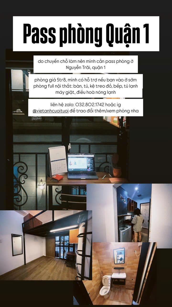 MÌNH CẦN PASS NHANH PHÒNG TRỌ - NGUYỄN CƯ TRINH - QUẬN 12593926