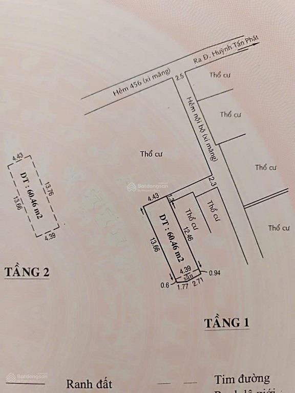 Cần bán nhà hẻm 2025 Huỳnh Tấn Phát, 30m2, giá 1,95 tỷ2622141