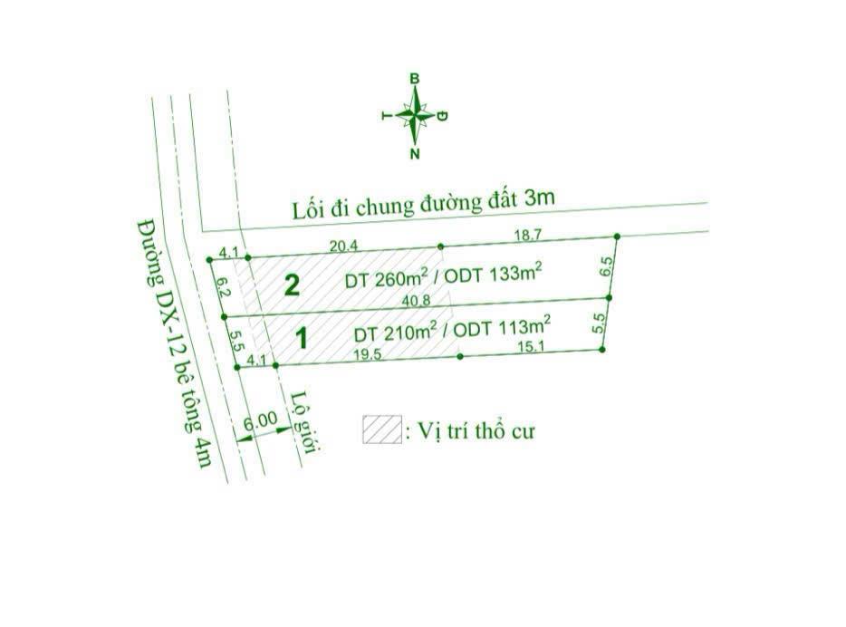 Thị trấn Đạ tẻh- Lâm Đồng lô đất diện tích từ 210m2 sẵn 113m2 đất ở đô thị giá chỉ 289tr quá rẻ để đầu tư2400699