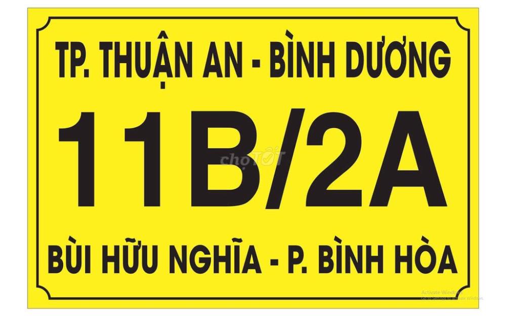 Cho thuê nhà 1 trệt 1 lầu đường Bùi Hữu Nghĩa, Phường Bình Hoà, TP Thuận An.2394624