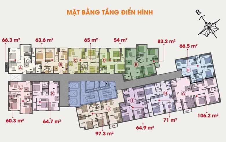 Bán căn hộ 2PN chung cư Central Plaza, Phạm Văn Hai - Tân Bình2490086
