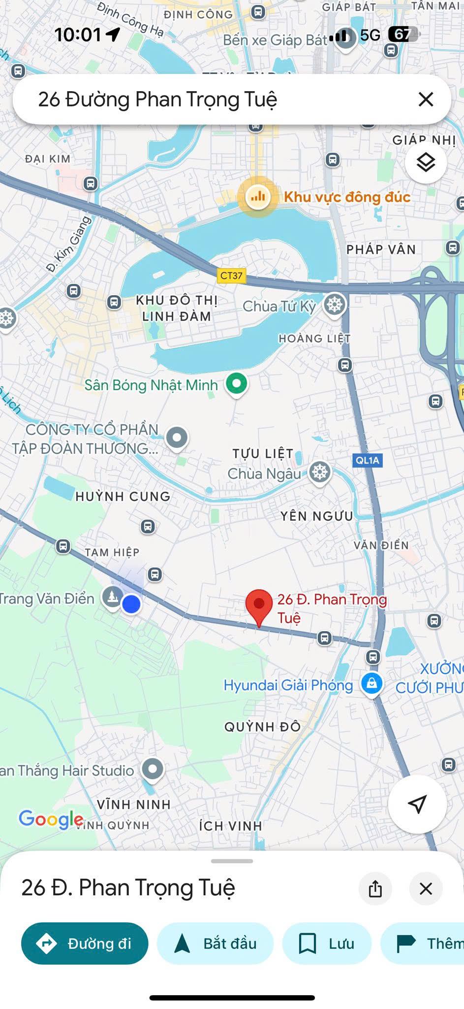 CHO THUÊ MẶT BẰNG KINH DOANH - RỘNG RÃI, THOÁNG MÁT – MẶT ĐƯỜNG PHAN TRỌNG TUỆ - THANH TRÌ - HN2641818