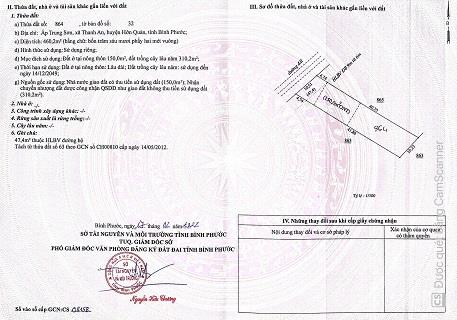 CẦN BÁN ĐẤT TẠI: ẤP TRUNG SƠN, X THANH AN, H HỚN QUẢN, BÌNH PHƯỚC2606581