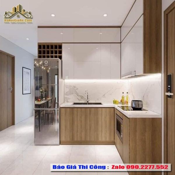 Nhận thiết kế theo yêu cầu tủ bếp giá rẻ tại long biên hà nội2323341