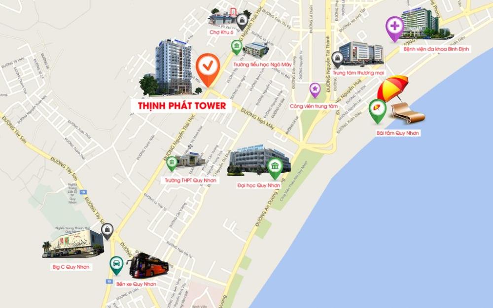 Cho thuê căn hộ Thịnh Phát Tower - Full nội thất 2pn,2wc2320374