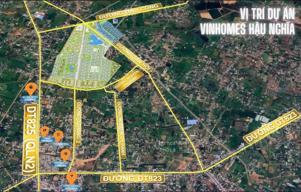MỞ BÁN ĐỢT 1 – SIÊU ĐÔ THỊ THẤP TẦNG VINHOMES HẬU NGHĨA - LONG AN2576375