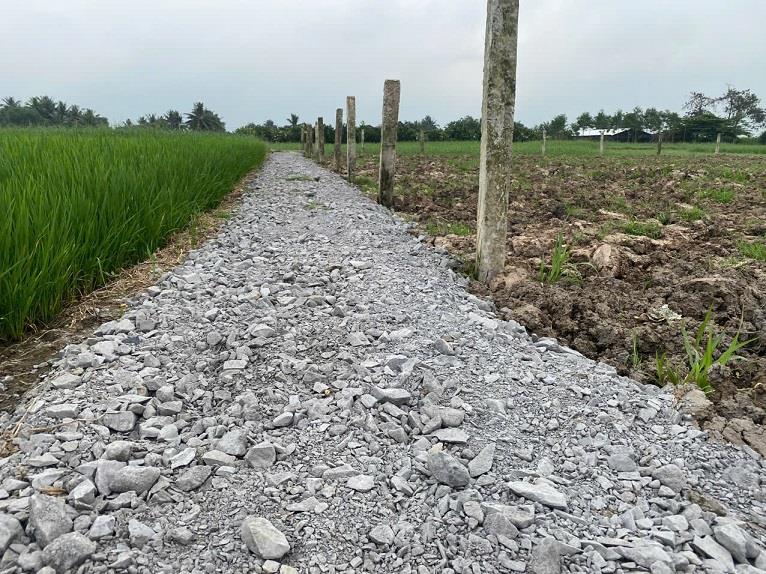 Bán đất chính chủ ngang 9,22m nở hậu 9,9m dài 63,54m tổng diện tích 704,7mv đất cây lâu năm có 100mv thổ cư2411048