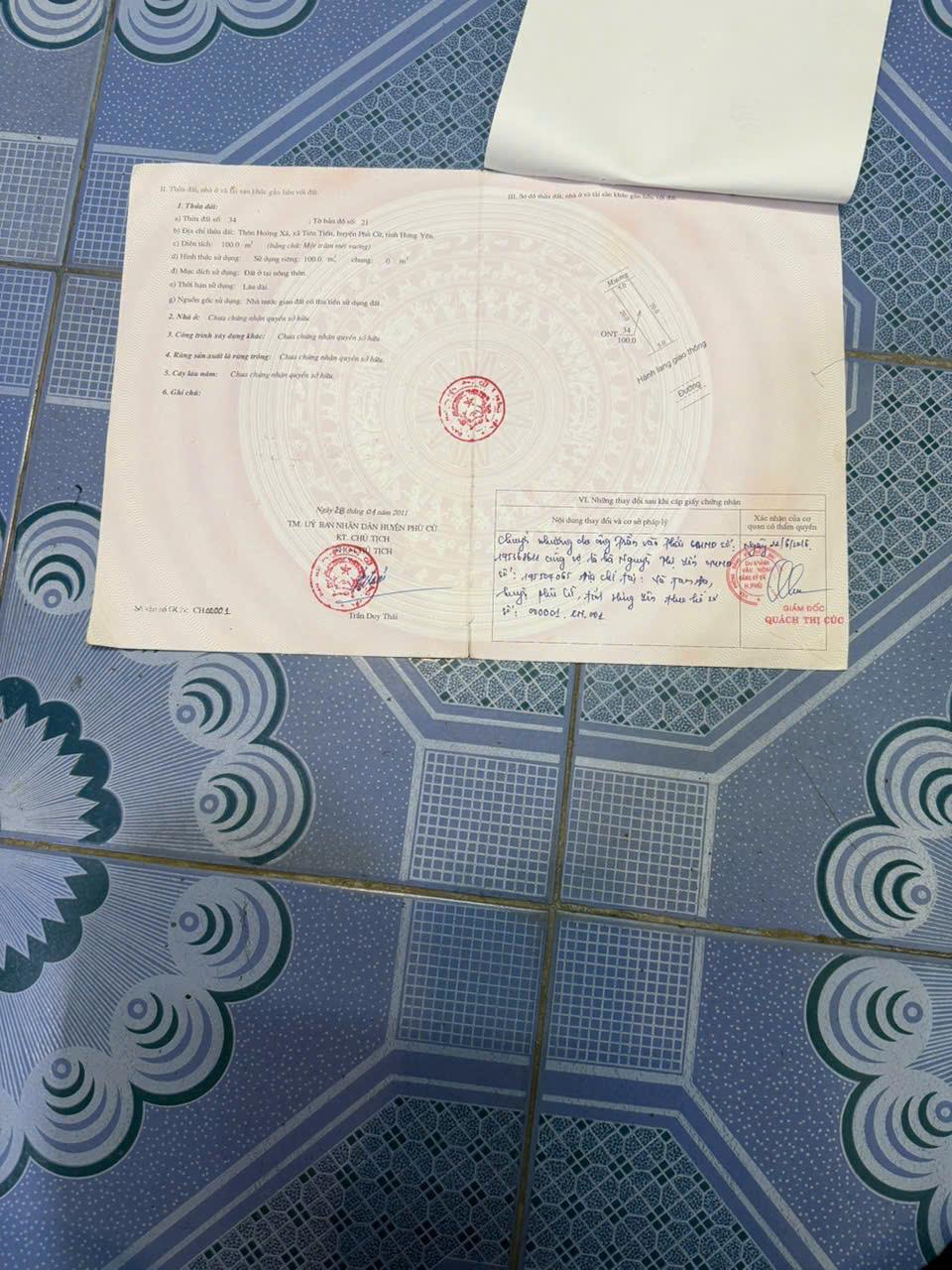 ĐẤT ĐẸP - GIÁ TỐT - Vị Trí Đắc Địa Tại Xã Tiên Tiến, Huyện Phù Cừ, Hưng Yên2505196
