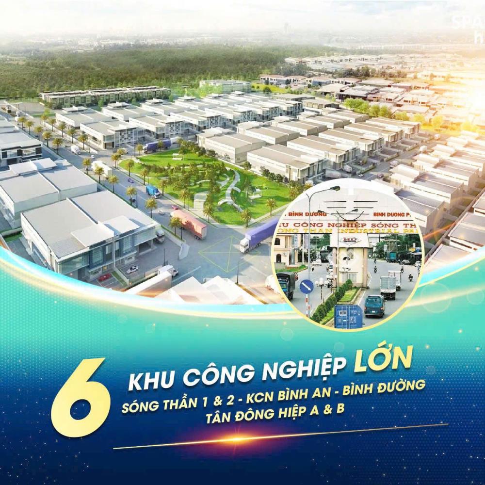 Bán CH 2PN, 2WC, 60m2 tại Bcons City, Dĩ An, Bình Dương, giá TT 500 triệu2611444
