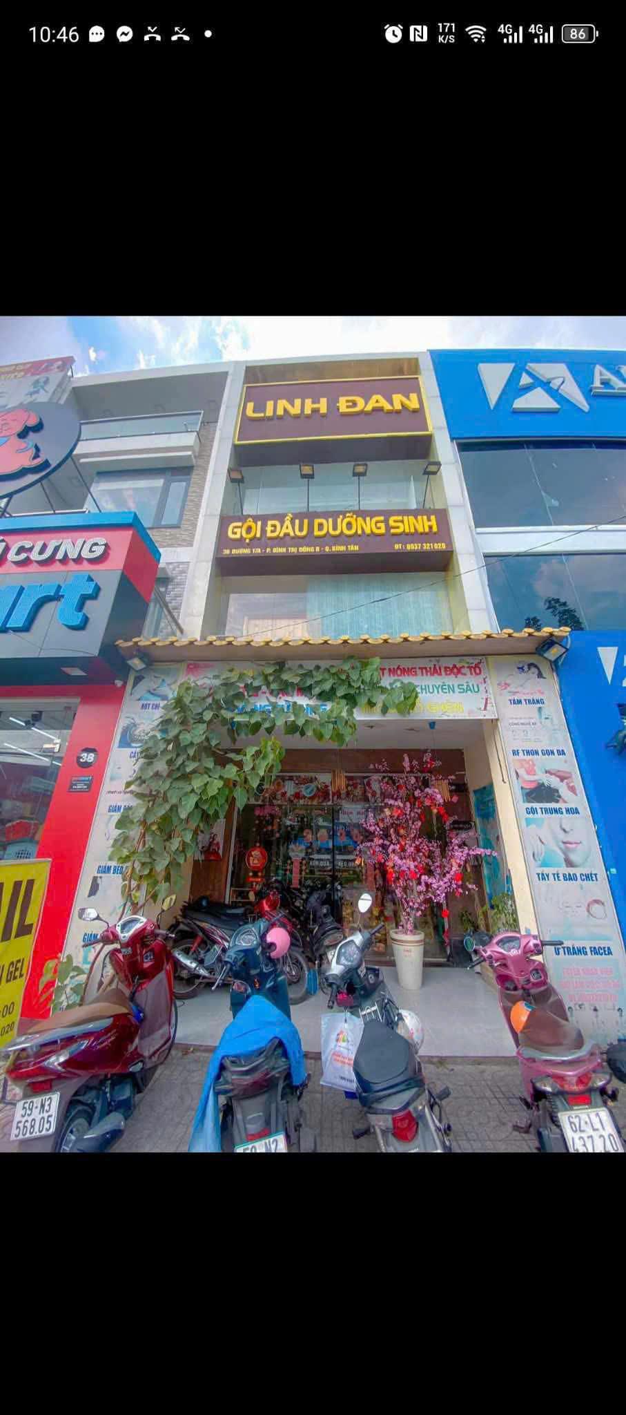 Cần SANG NHƯỢNG SPA VÀ THANH LÝ ĐỒ NGHỀ SPA tại 36 Đường 17A- Bình Trị Đông B - Bình Tân - TPHCM2542699