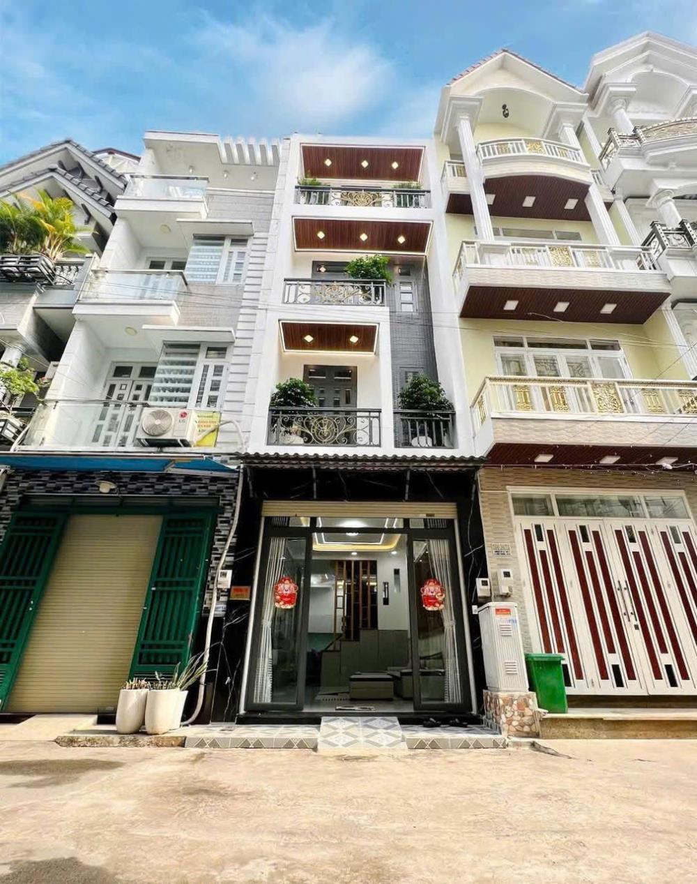 Nhà Phố 4 tấm (4x13) đường 8m Hiệp Thành 13, Quận 12 Giá Rẻ 5.35 tỷ2401749