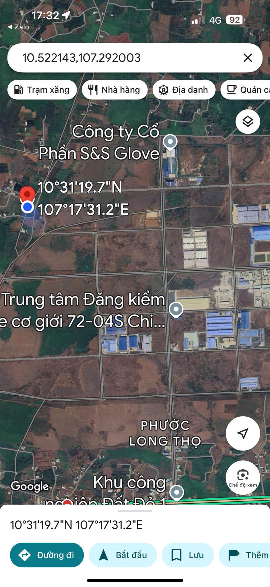 Bán gấp lô đất nền tuyệt đẹp 1.440 m2 - Vị Trí Chiến Lược Gần KCN Đất Đỏ & Sân Bay Lộc An2615670