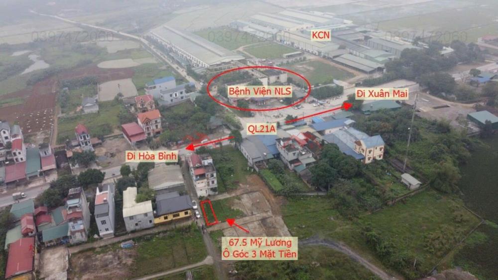 CHÍNH CHỦ BÁN LÔ ĐẤT 67,5M TẠI MỸ LƯƠNG-CHƯƠNG MỸ-HÀ NỘI2617275