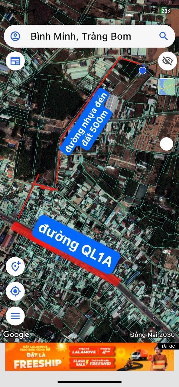Bán 1000 m²  xã Bình Minh gần ngay QL1A đường nhựa lớn dân cư đông đúc giá chỉ  hơn 2 tỷ2599976