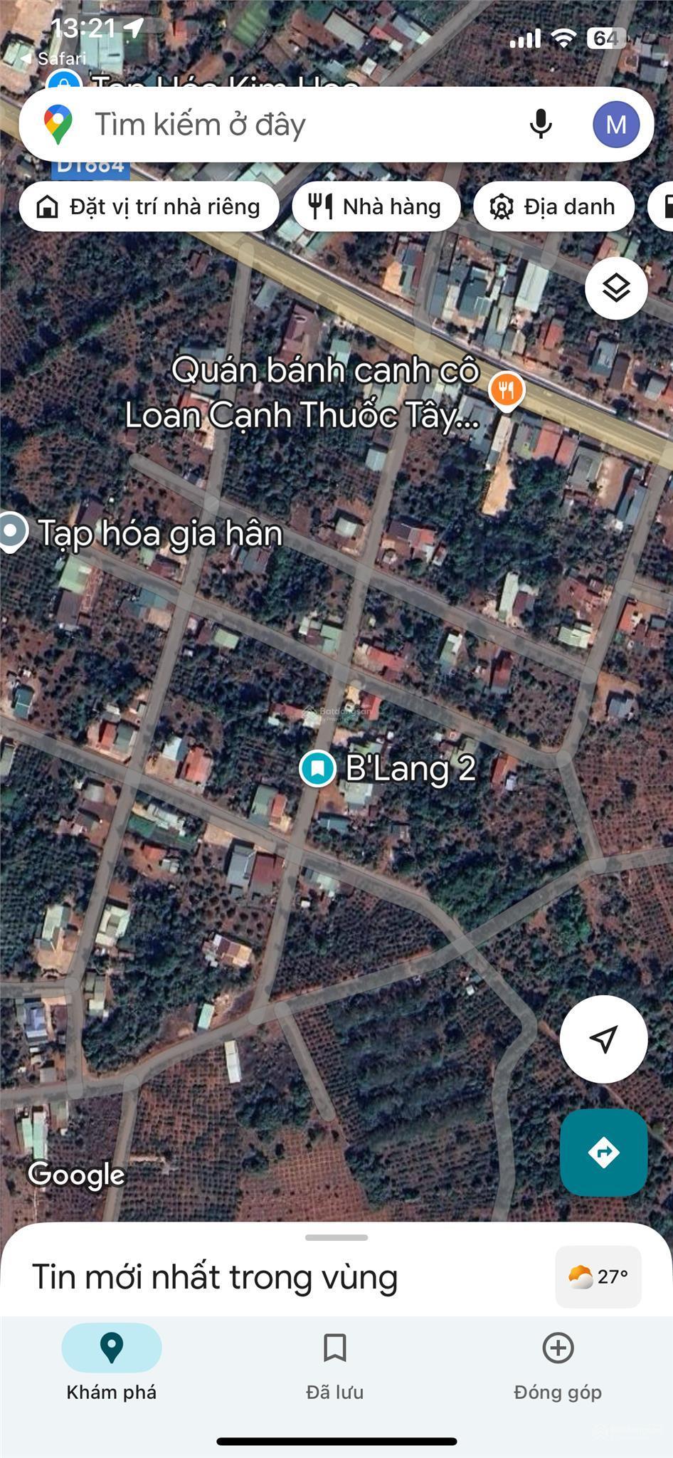 Bán đất 5540m2 tại Làng Blang2, Ia Dêr, Ia Grai, Gia Lai, 1,85 tỷ2529819