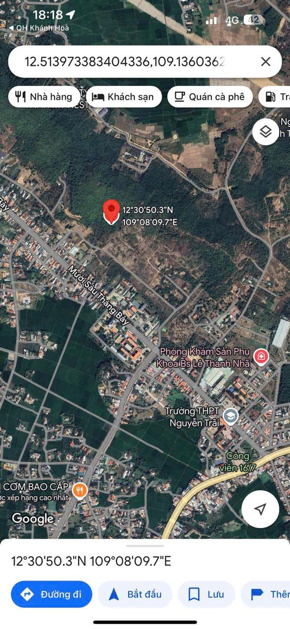 Cần bán lô đất phường Ninh Hiệp (giáp xã Ninh Đông) Thị Xã Ninh Hoà, Khánh Hòa.2615603