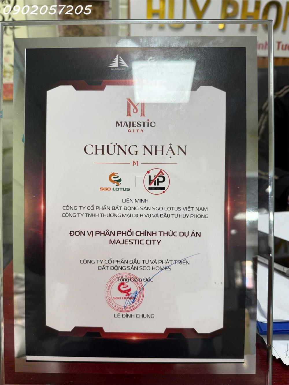 Chính thức có HĐMB Nhà Phố Dự án Majestic City Mỹ Hào2508355