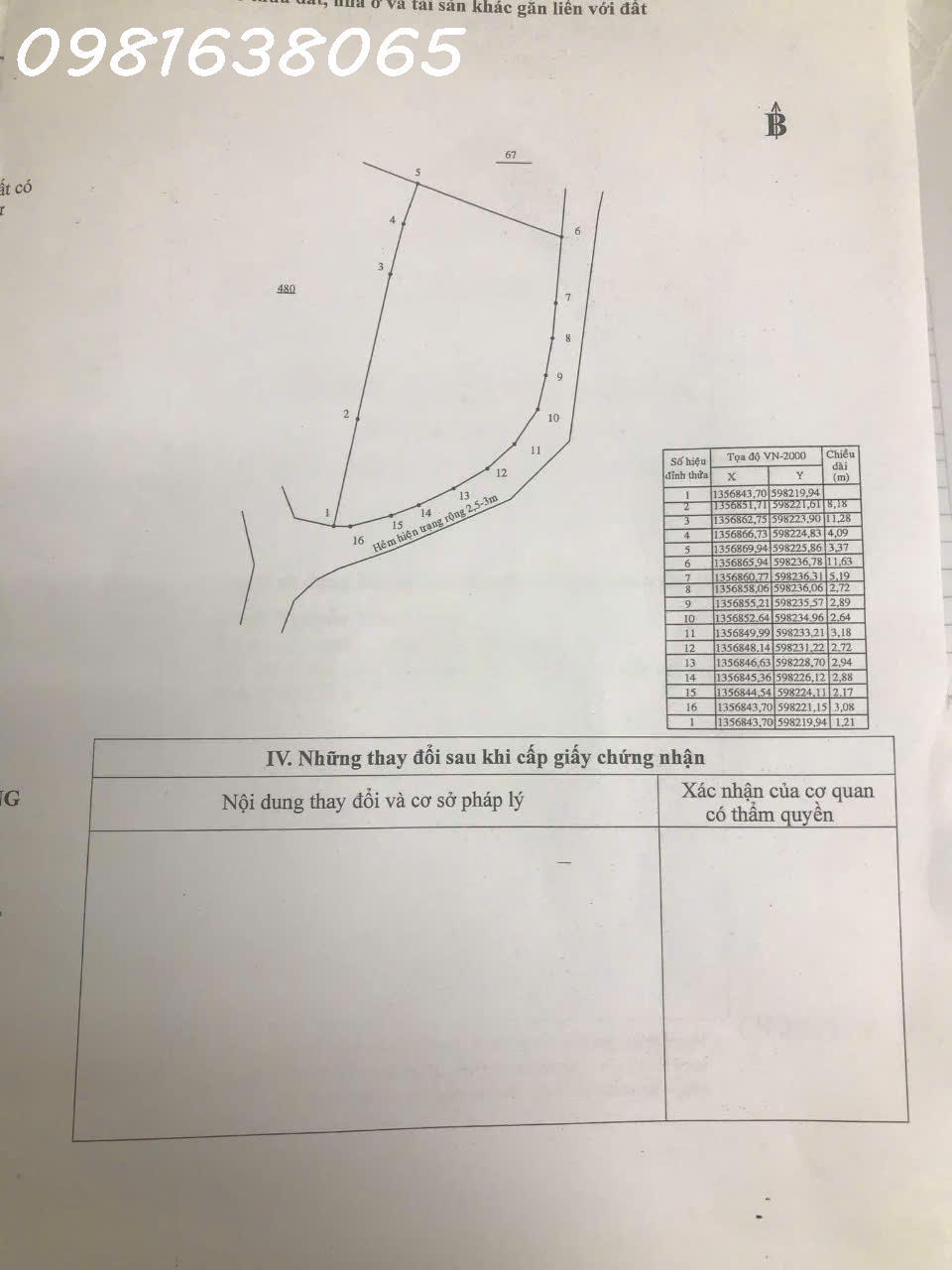 Hàng Hiếm Cần Bán, Phù Hợp Tách Thửa, Cách Đường Lương Định Của Chỉ 30m,  Xã Vĩnh Thạnh, Khánh Hòa2363480