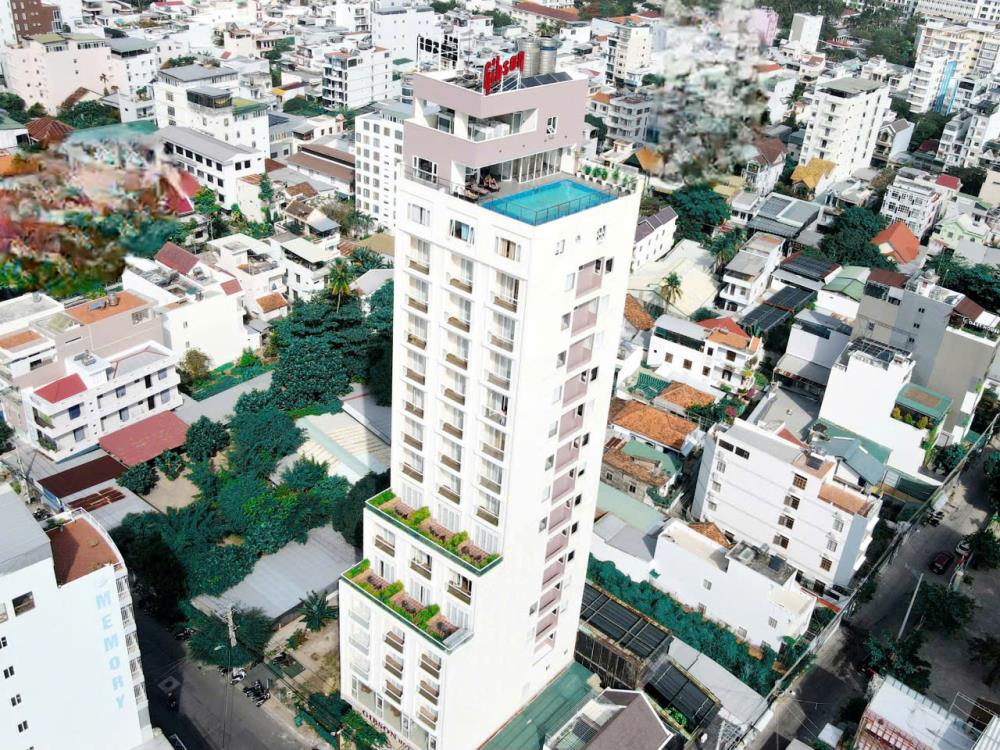 Bán khách sạn mới 4 sao 20 tầng đã hoàn công 66 phòng căn hộ tại Vĩnh Hải, Nha Trang2340173