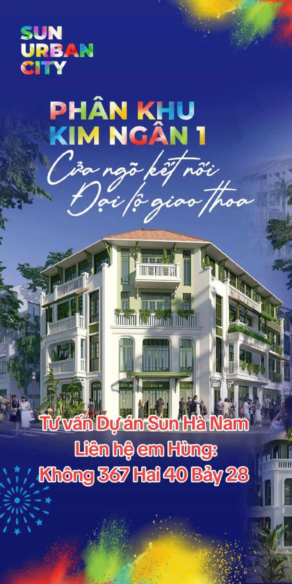 Chính Thức Ra Hàng Tại Dự Án Sun Urban City Hà Nam - Dòng Sông Ánh Sáng - Công Viên Sun Word...
♥️Nay anh em văn phòng Hà Nam vẫn tiếp khách hàng quan tâm và đặt hàng căn hộ. Xin gửi tới Anh Chị lời cảm ơn chân thành vì đã lựa chọn sản phẩm bên em tư vấn. 
🎁Em Hùng cảm ơn sự ủng hộ của Quý Khách Hàng và hy vọng rằng chất lượng dịch vụ và sản phẩm sẽ làm quý khách hàng cảm thấy hài lòng.
🎯Khách hàng đang quan tâm hãy lên hệ ngay với em Hùng: 0367240728 để nhận quỹ căn đẹp nhé!2469025