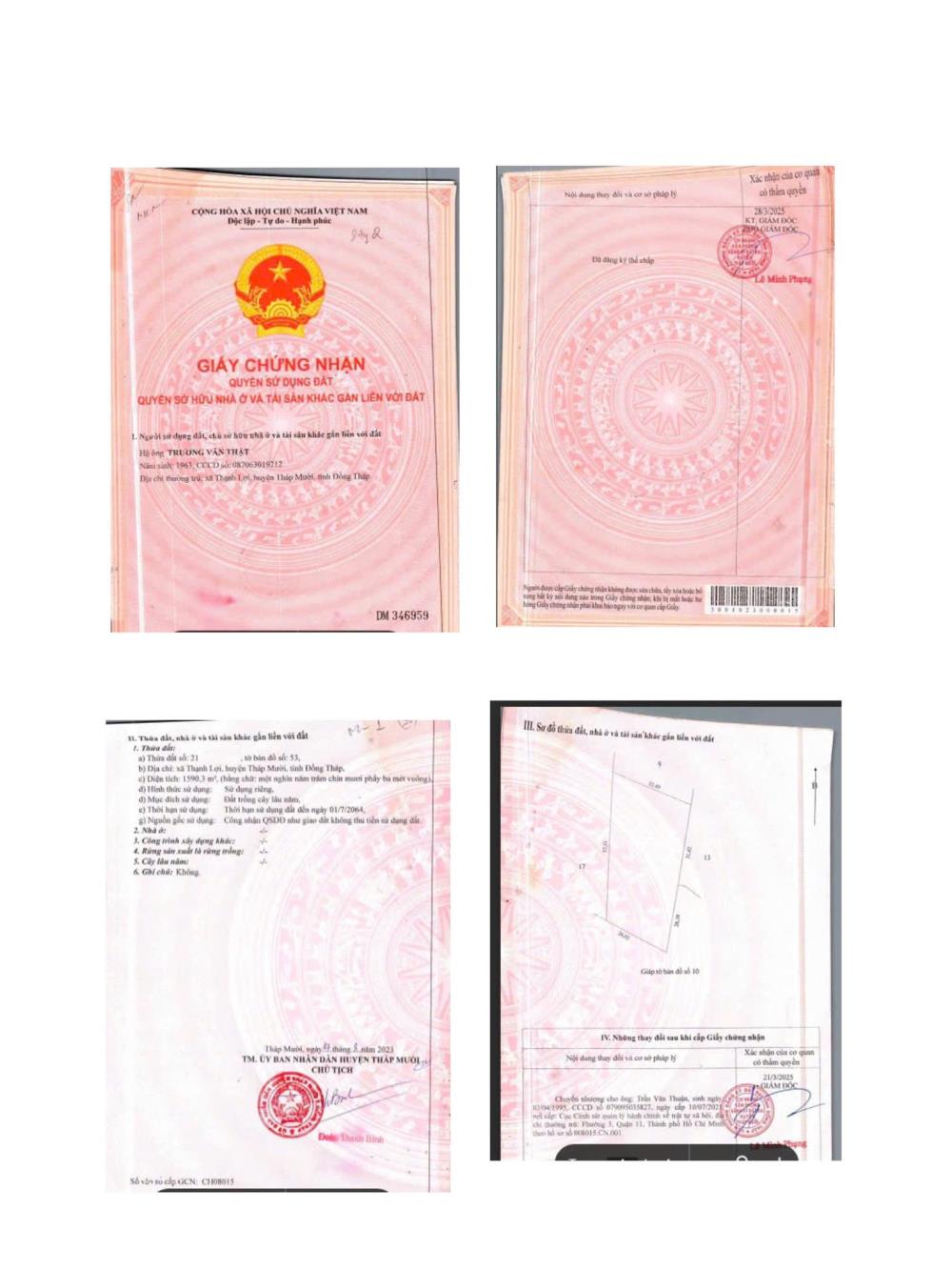 ĐẤT ĐẸP - GIÁ TỐT - Vị Trí Đường DT 845, Thạnh Lợi, Tháp Mười, Đồng Tháp2588215