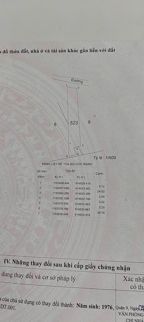 Chính chủ bán lô đất đẹp, nở hậu, hẻm 22, Gò Cát, Phường Phú Hữu, Quận 92494425