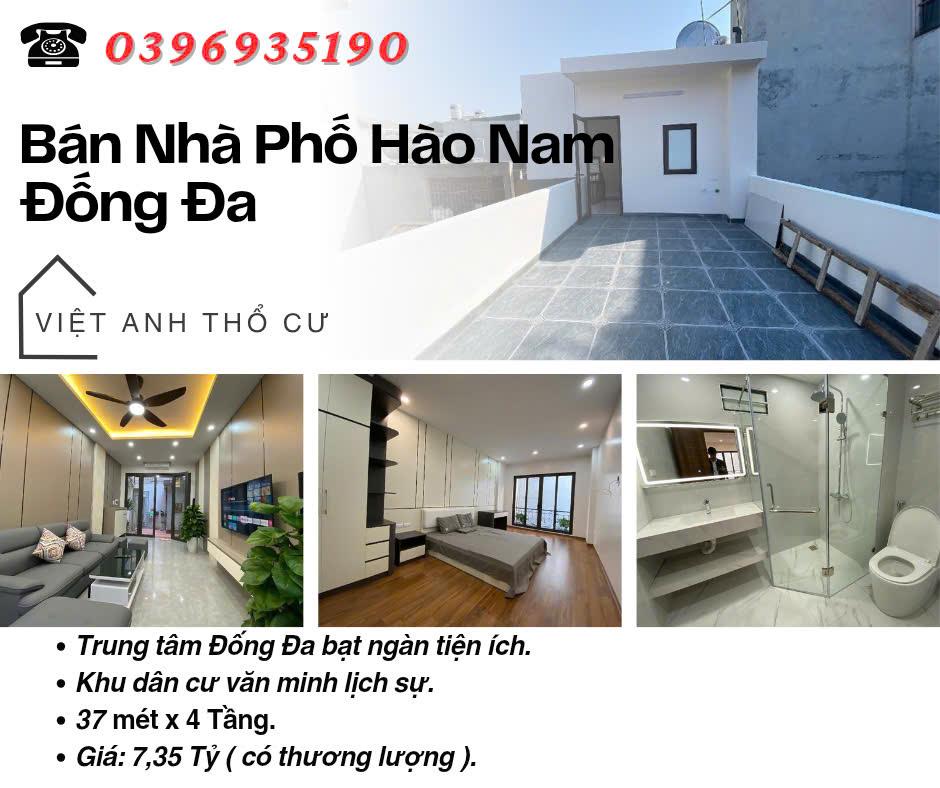 Bán nhà phố Hào Nam_30 Mét Ra Mặt Phố_Nhà Đẹp Ở Ngay_37mx4T_Giá: 7.35 Tỷ_Lh: 0396935190.2543664