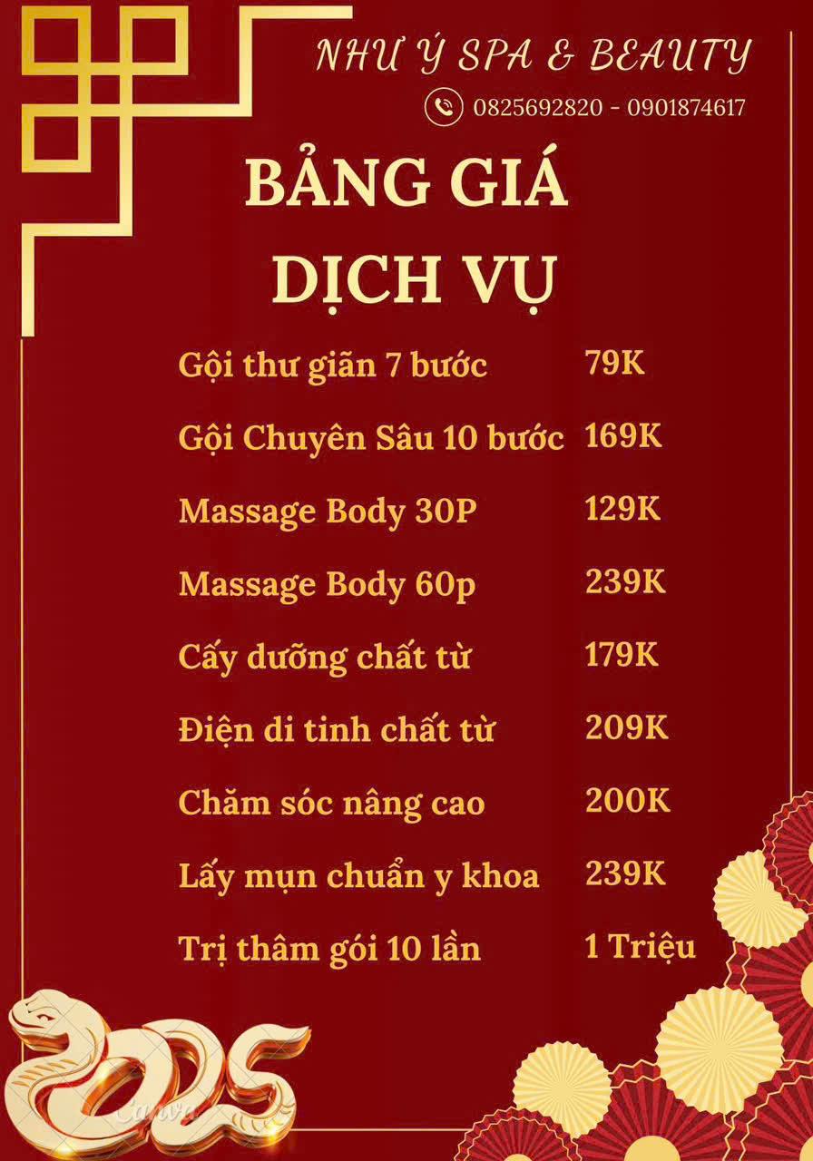 NAY BẠN MỆT MỎI - GHÉ TIỆM NHƯ Ý SPA & BEAUTY MASSAGE LƯNG, CỔ, VAI, GÁY THÔI!!2541714