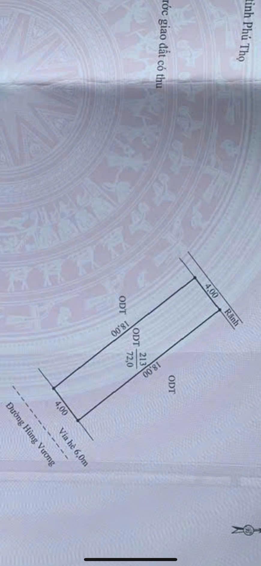 CHÍNH CHỦ BÁN ĐẤT TẶNG NHÀ TẠI PHƯỜNG THANH MIẾU-VIỆT TRÌ-PHÚ THỌ2497451