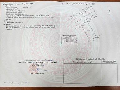 Chính chủ, cần tiền bán gấp 167m2 thổ cư Lê Thị Hoa Bình Chiểu chỉ 12 tỷ - Đường Lê Thị Hoa, P. Bình Chiểu, Tp. Thủ Đức, HCM.2497868