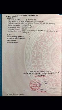 CHÍNH CHỦ CẦN BÁN LÔ ĐẤT ĐẸP TẠI TỈNH ĐỒNG THÁP2476954