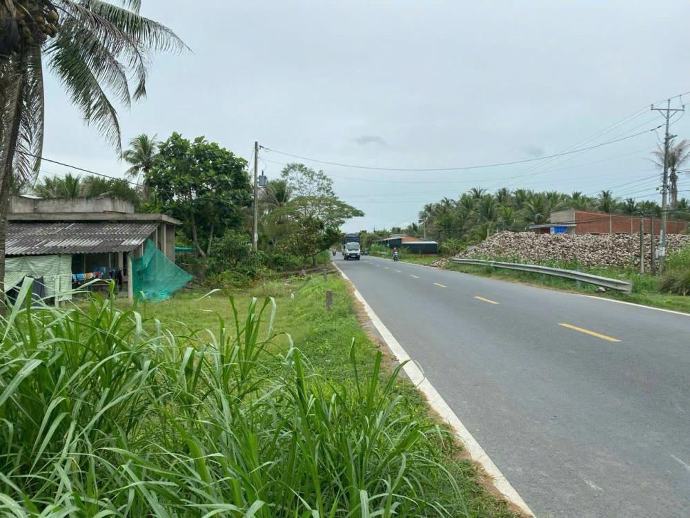 BÁN NHANH Đất  2 Mặt Tiền Quốc Lộ 60 - Sông Cổ Chiên Xã Thành Thới B, Mỏ Cày Nam, Bến Tre2447670
