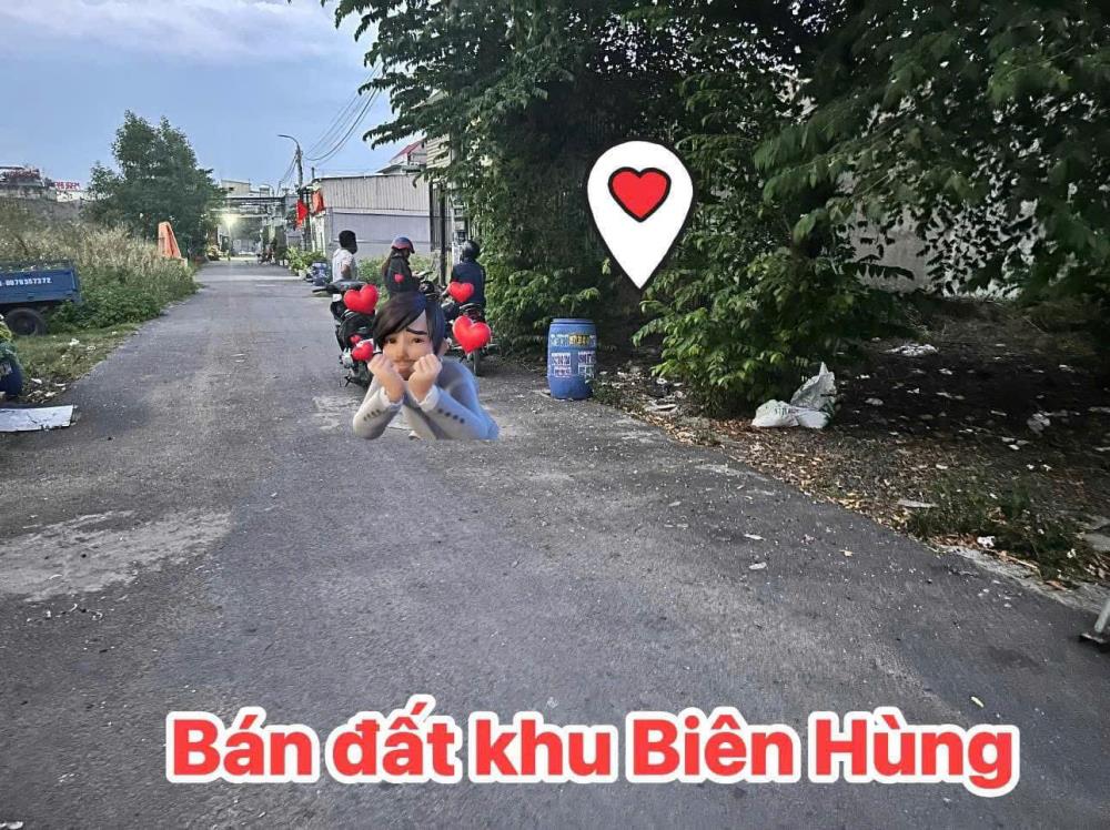 Bán đất mặt tiền hẻm khu Biên Hùng kd sầm uất giá chỉ 8,2trđ/m22450841