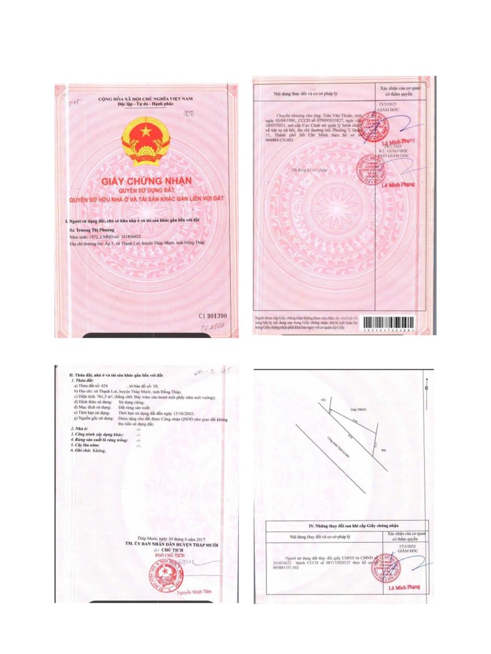ĐẤT ĐẸP - GIÁ TỐT - Vị Trí Đường DT 845, Thạnh Lợi, Tháp Mười, Đồng Tháp2588220
