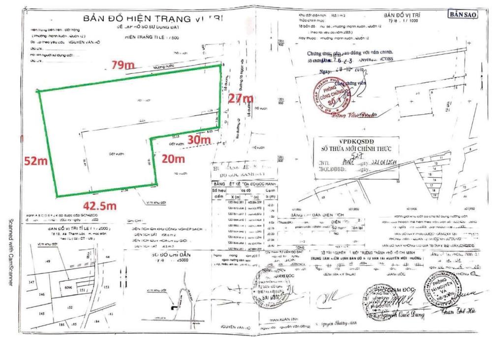 Gấp Bán xưởng 3000m² mặt tiền Tô Ngọc Vân, Thạnh Xuân, Quận 12 Giá siêu tốt2321004