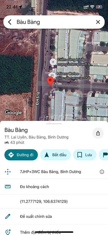 Bán nhà 1 trệt 1 lầu thị trấn Lai Uyên, huyện Bàu Bàng.2382221