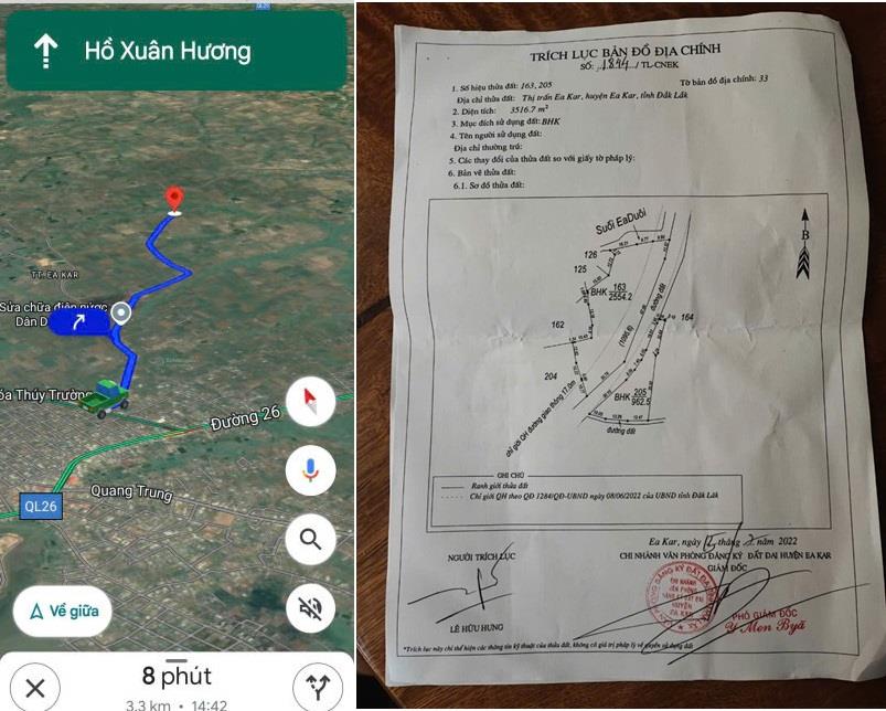 HOT HOT !! CHÍNH CHỦ CẦN BÁN NHANH LÔ ĐẤT TẠI Đường Hồ Xuân Hương,Thị trấn Ea Kar, Ea Kar, Đắk Lắk2581361